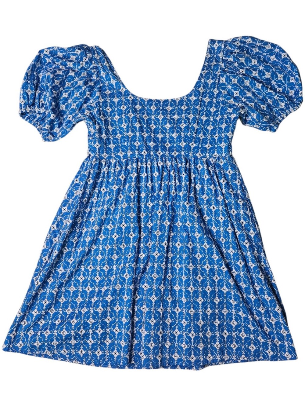 Rhode x Target Blue Eyelet Mini Dress - Picture 8 of 10